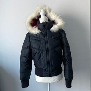 Tommy Hilfiger Puffer Black Jacket